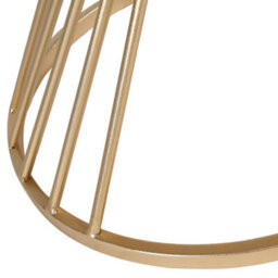 Pacific Lifestyle Glass And Gold Metal Small Side Table - thumbnail 7