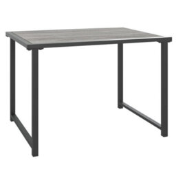 Berkfield Garden Table Anthracite 55X40X37 Cm Steel - thumbnail 2