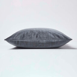 Homescapes Luxury Grey Velvet Cushion Cover, 45 X 45 Cm - thumbnail 3