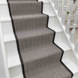 Illusion Stair Runner - Reversible, Durable & Hardwearing Carpet For Stairs & Staircases, Multiple Lengths - thumbnail 1