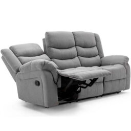 More4Homes Seattle Manual Fabric Recliner 3 Seater Sofa - thumbnail 6