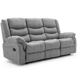 More4Homes Seattle Manual Fabric Recliner 3 Seater Sofa - thumbnail 3