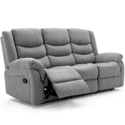 More4Homes Seattle Manual Fabric Recliner 3 Seater Sofa - thumbnail 5