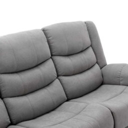 More4Homes Seattle Manual Fabric Recliner 3 Seater Sofa - thumbnail 7