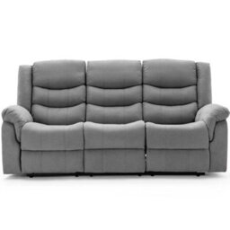 More4Homes Seattle Manual Fabric Recliner 3 Seater Sofa - thumbnail 4