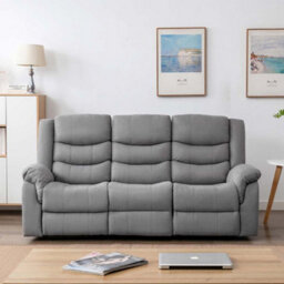 More4Homes Seattle Manual Fabric Recliner 3 Seater Sofa - thumbnail 8