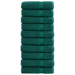 Berkfield Premium Bath Towels Solund 10 Pcs 100X150 Cm 600 Gsm - thumbnail 1