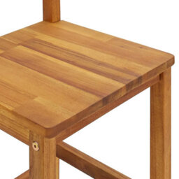 Berkfield 3 Piece Garden Bar Set Solid Wood  Acacia - thumbnail 6