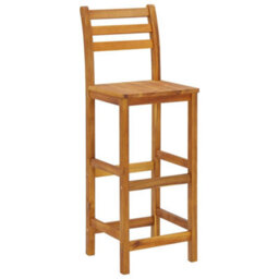 Berkfield 3 Piece Garden Bar Set Solid Wood  Acacia - thumbnail 5