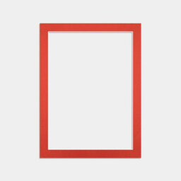 Ak Frames 8X6 Poppy Red Picture Mounts To Fit 7X5 Aperture Size - Mount Board Only (No Frame Included) - thumbnail 1
