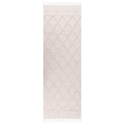 Beliani Rug Tozlu Beige 80 X 230 Cm Cotton - thumbnail 4