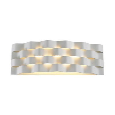 Luminosa Lighting Luminosa Modern Led Wall Lamp White, Warm White 3000K 1292Lm