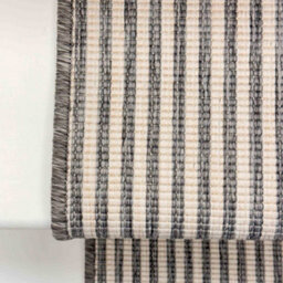 Pinstripe Stair Runner - Reversible, Durable & Hardwearing Carpet For Stairs & Staircases, Multiple Lengths - thumbnail 2