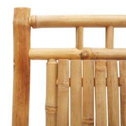 Berkfield Folding Garden Chairs 2 Pcs 53X66X99 Cm Bamboo - thumbnail 9