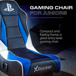 X Rocker Officially Licensed Playstation™ Geist 2.0 Audio Gaming Chair For Kids - Black - thumbnail 6