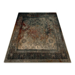 RugsX Wool Carpet Omega Mamluk Square - Rosette Vintage Emerald 170X170 Cm - thumbnail 4