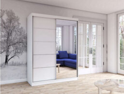 Vista 05 150X200X61Cm Sliding Door Wardrobe With Mirror Sonoma Matt Front + Sonoma Body - thumbnail 8