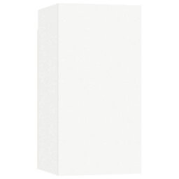 Berkfield Sturdy 7 Piece Tv Cabinet Set White Engineered Wood - thumbnail 7