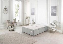 Somnior Beds Somnior 3Ft Millbank Ottoman Bed-Side Opening-Sage Linen - thumbnail 2