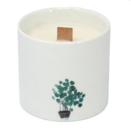 Serenityy Luxury Botanical Soy Wax Candle Gift Set - Floral Viola, Iris, Geranium & Vetiver, Wooden Wick, 30Hr Burn Time - thumbnail 3
