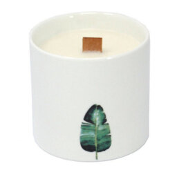 Serenityy Luxury Botanical Soy Wax Candle Gift Set - Floral Viola, Iris, Geranium & Vetiver, Wooden Wick, 30Hr Burn Time - thumbnail 2
