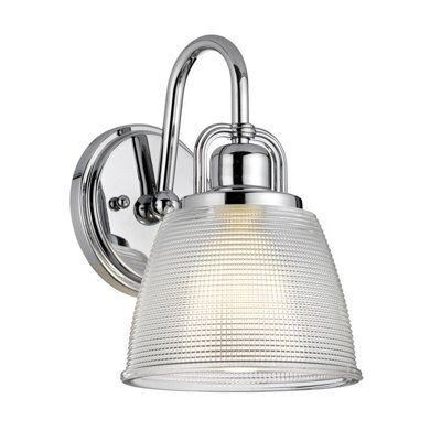 Luminosa Lighting Elstead Dublin 1 Light Wall Light, Polished Chrome, Polished Chrome , Ip44, G9 - image 1