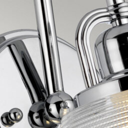 Luminosa Lighting Elstead Dublin 1 Light Wall Light, Polished Chrome, Polished Chrome , Ip44, G9 - thumbnail 3