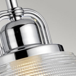 Luminosa Lighting Elstead Dublin 1 Light Wall Light, Polished Chrome, Polished Chrome , Ip44, G9 - thumbnail 4