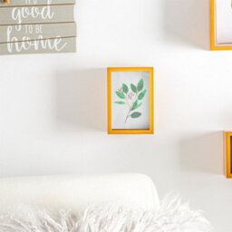 "Nicola Spring 4 X 6"" Deep Photo Frame - Light Wood - 3D Deep Box Picture Frame Portrait Display Case (17.5 X 12.5Cm)" - thumbnail 5