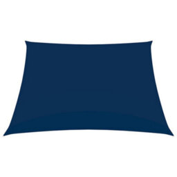 Berkfield Sunshade Sail Oxford Fabric Square 3.6X3.6 M Blue - thumbnail 2