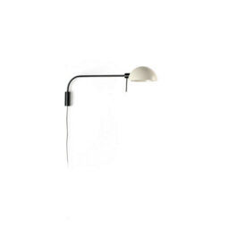 Luminosa Lighting Luminosa Dominica Extra Large Dome Wall Lamp Beige - thumbnail 1