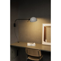 Luminosa Lighting Luminosa Dominica Extra Large Dome Wall Lamp Beige - thumbnail 4