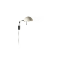 Luminosa Lighting Luminosa Dominica Extra Large Dome Wall Lamp Beige - thumbnail 7