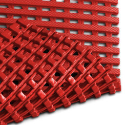 Floordirekt Adria Anti Slip Workplace Mat Uv Resistant Wet Area Drainage Rubber Runner Indoor Outdoor Red 120 X 100 Cm - thumbnail 4