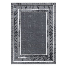 RugsX Carpet Allure 1960 Greek Key, Frame - Structural, Stylish, Glamour Grey 120X170 Cm - thumbnail 2