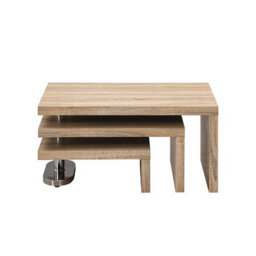 Furniture in Fashion Design Rotating Wooden Coffee Table With 3 Tops In Sanremo Oak - thumbnail 8