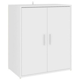 Berkfield Shoe Cabinet White 60X35X70 Cm Engineered Wood - thumbnail 5