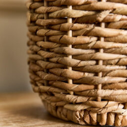 Dibor Traditional Style Natural Woven Rattan Tall  Bedroom Living Room Bedside Table Lamp - thumbnail 4