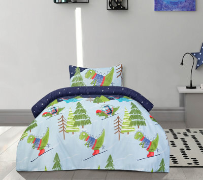 Smart Living Fun & Cosy Kids' Duvet Cover With Pillowcase & Fitted Sheet Complete Set - image 1