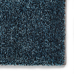 Blue/grey Handmade Modern Easy To Clean Geometric Rug For Dining Room -60 X 230Cm (Runner) - thumbnail 4