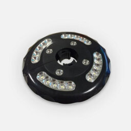 Sweeek - Led Light For Centre Pole And Cantilever Parasols Black 19X19X3 Cm - Led Lamp - thumbnail 1