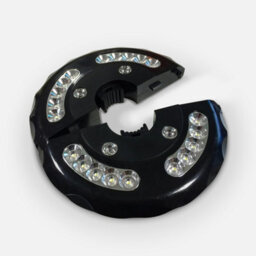 Sweeek - Led Light For Centre Pole And Cantilever Parasols Black 19X19X3 Cm - Led Lamp - thumbnail 4