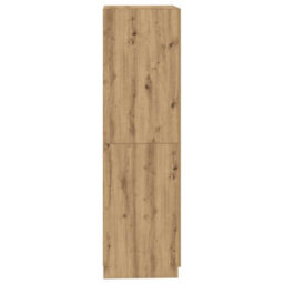 Vidaxl Wardrobe Artisian Oak 80X52X180 Cm Engineered Wood - thumbnail 5