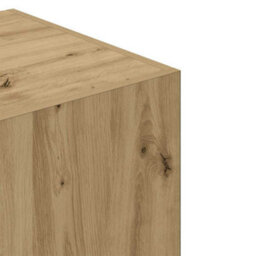 Vidaxl Wardrobe Artisian Oak 80X52X180 Cm Engineered Wood - thumbnail 7