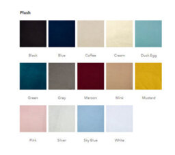 Comfy Deluxe 4Ft 54Inch White Plush Velvet Floorstanding Plain  Headboard - thumbnail 2