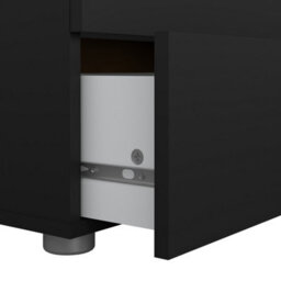 Furniture To Go Pepe Chest Of 5 Drawers In Black - thumbnail 6