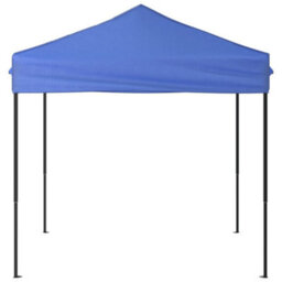 Walplus Folding Party Tent Garden Gazebo Canopy Blue 2X2 M - thumbnail 3