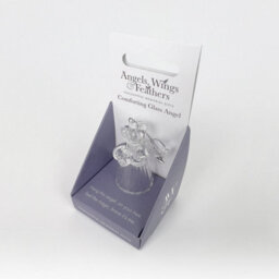 Oh So Precious Miniature Glass Angel Ornament - 4.5Cm High - thumbnail 5