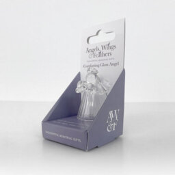Oh So Precious Miniature Glass Angel Ornament - 4.5Cm High - thumbnail 4