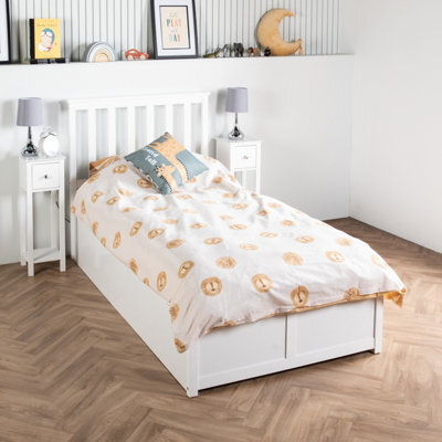 Home Treats Wooden Ottoman Bed Frame Single - No Mattress - image 1